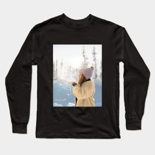 Morning Snow Long Sleeve T-Shirt